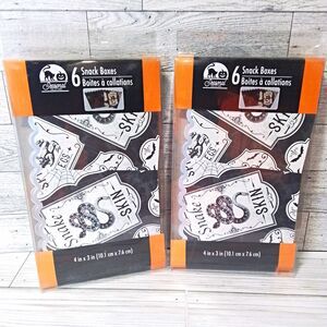 Seasonal Collection Halloween Snack Boxes 6-Pack 4 x 3 ~ 2 Packs